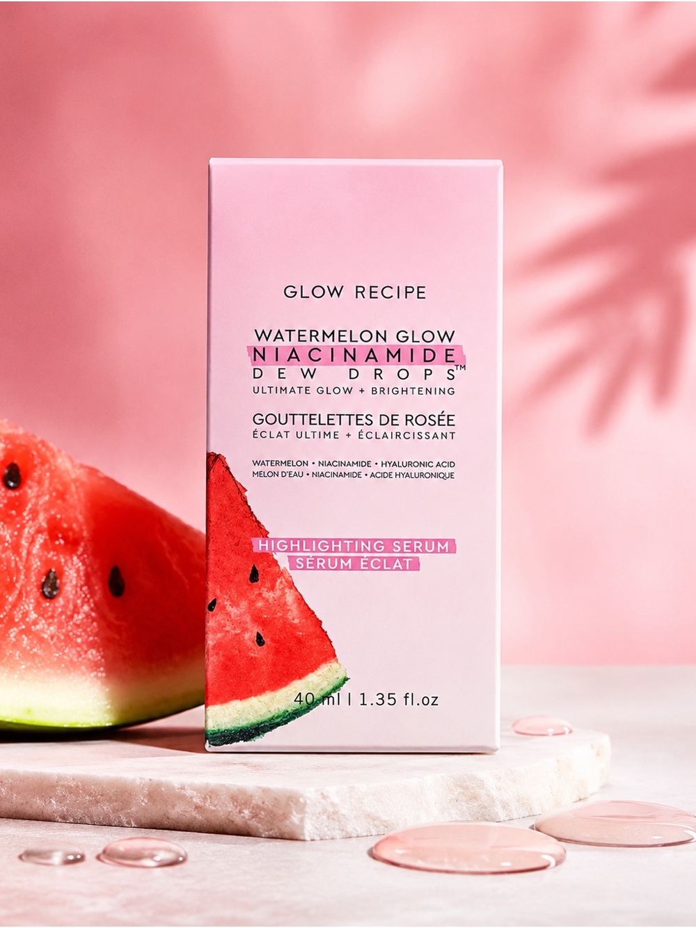 Glow Recipe Pink Watermelon Highlighting Serum